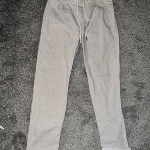 Men's Casual Beige Pants